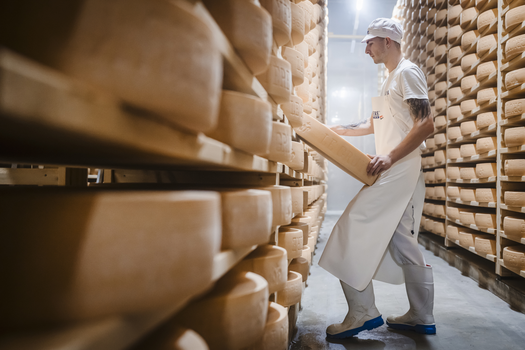 Valentin Kämpf, fromagerie de Senarclens, septembre 2025
