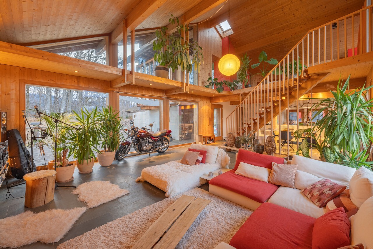 Grand chalet d'Architecte à St-Cergue