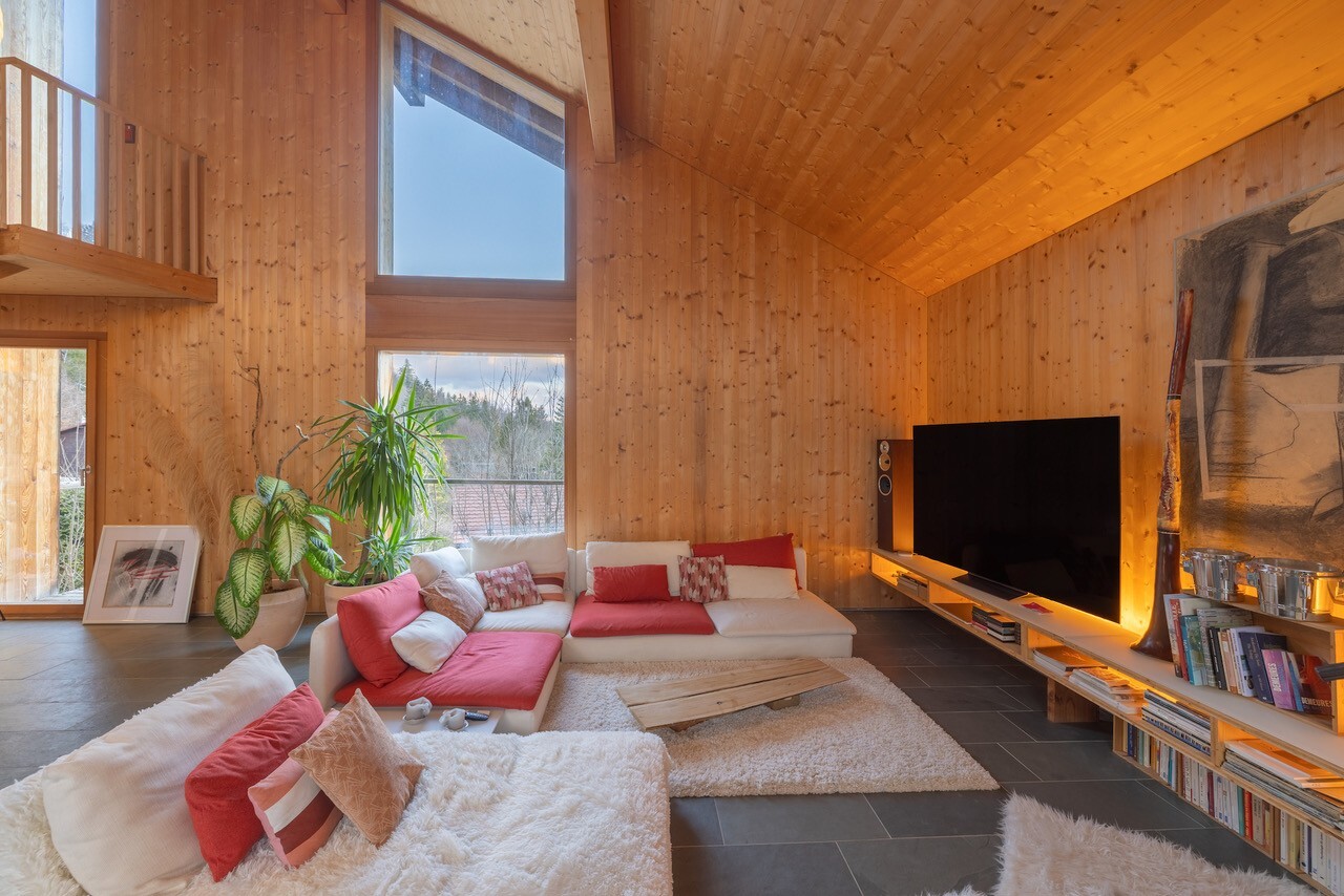 Grand chalet d'Architecte à St-Cergue