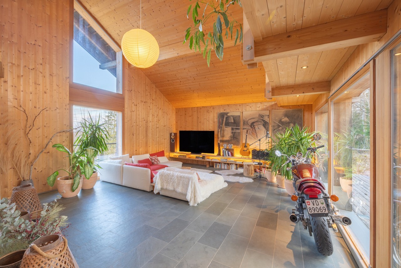 Grand chalet d'Architecte à St-Cergue