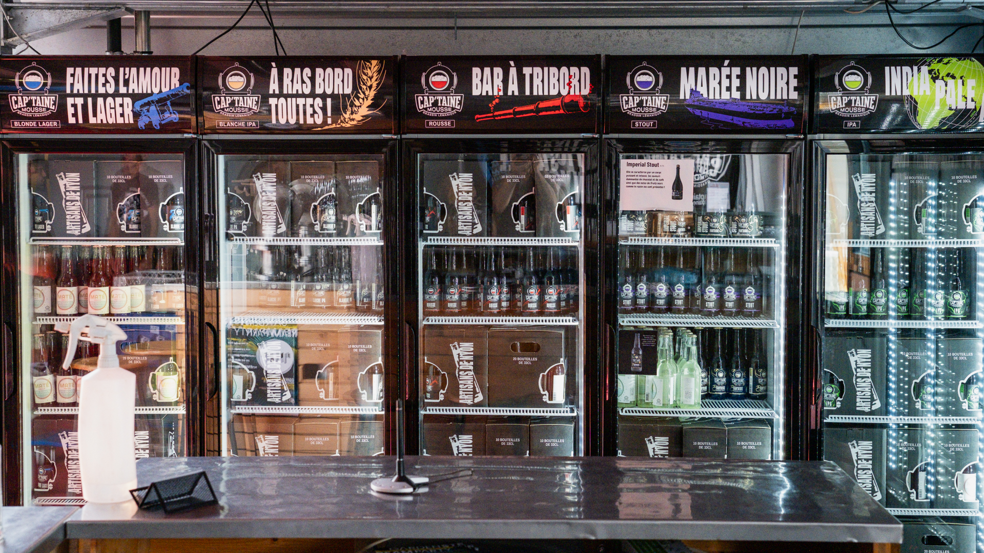 Capt'aine Mousse - Brasserie Nyon