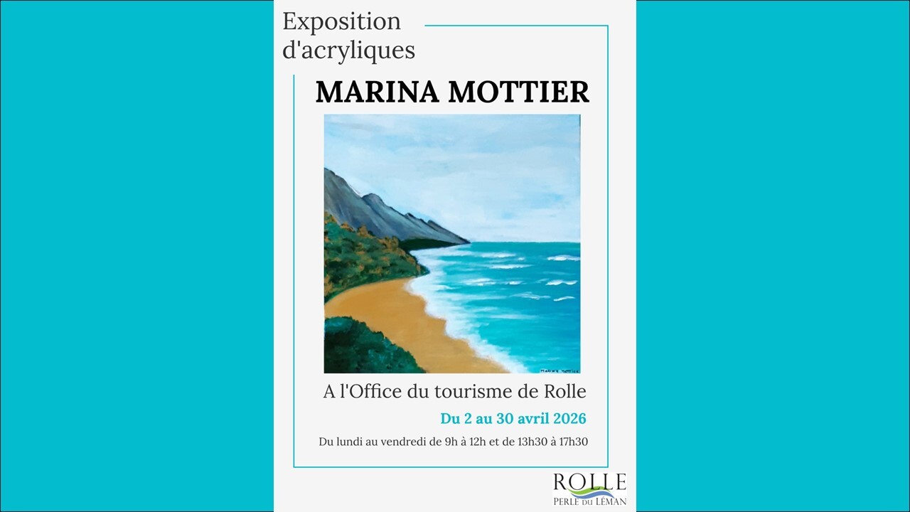 Exposition Rolle Tourisme - Marina Mottier