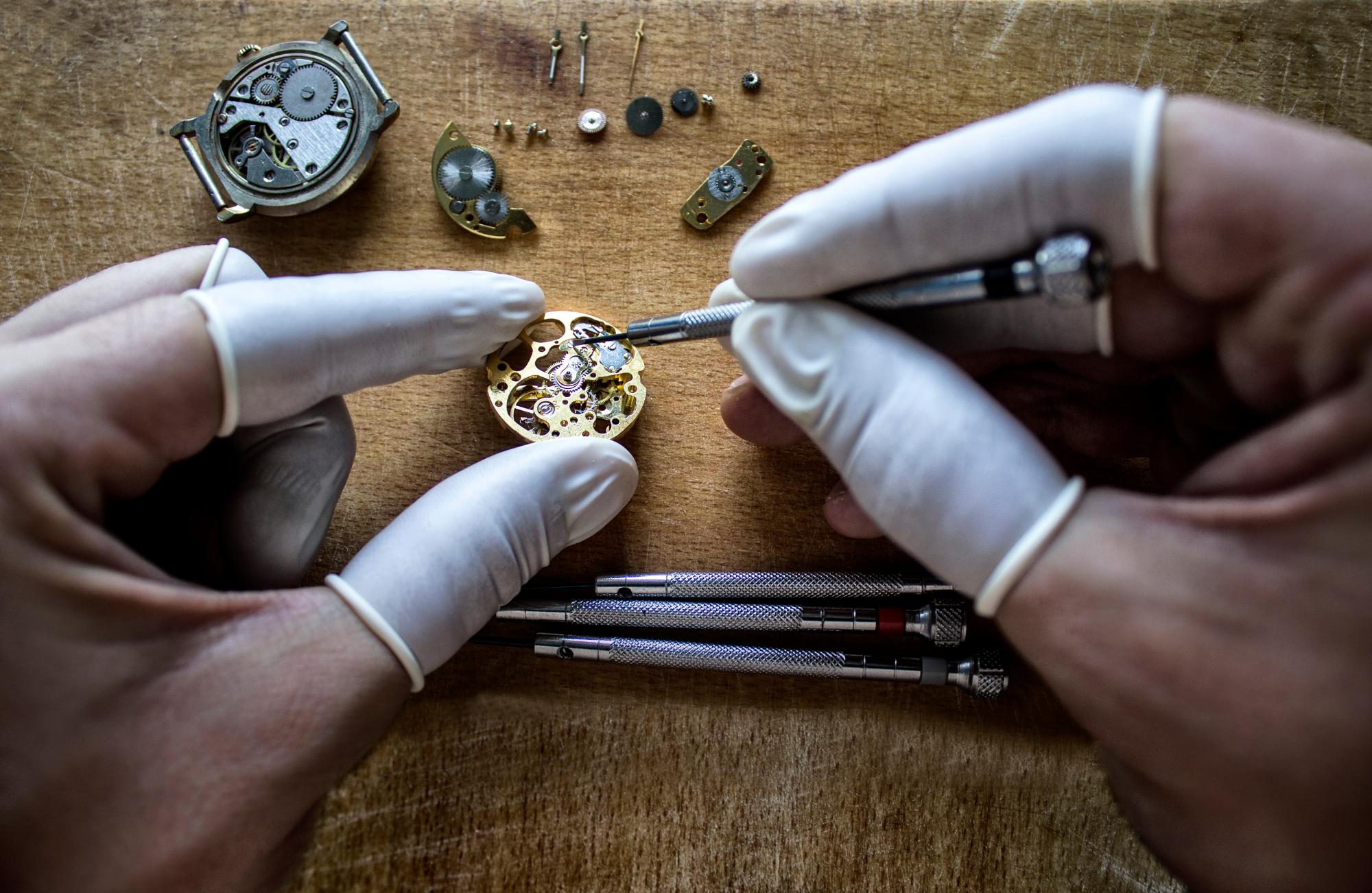 Démonstration horloger Vallée de Joux (Schweiz)