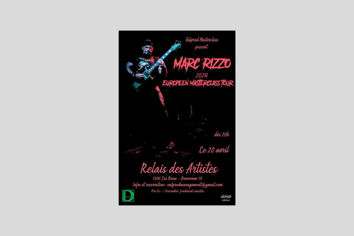 Concert de Marc Rizzo à la Disto