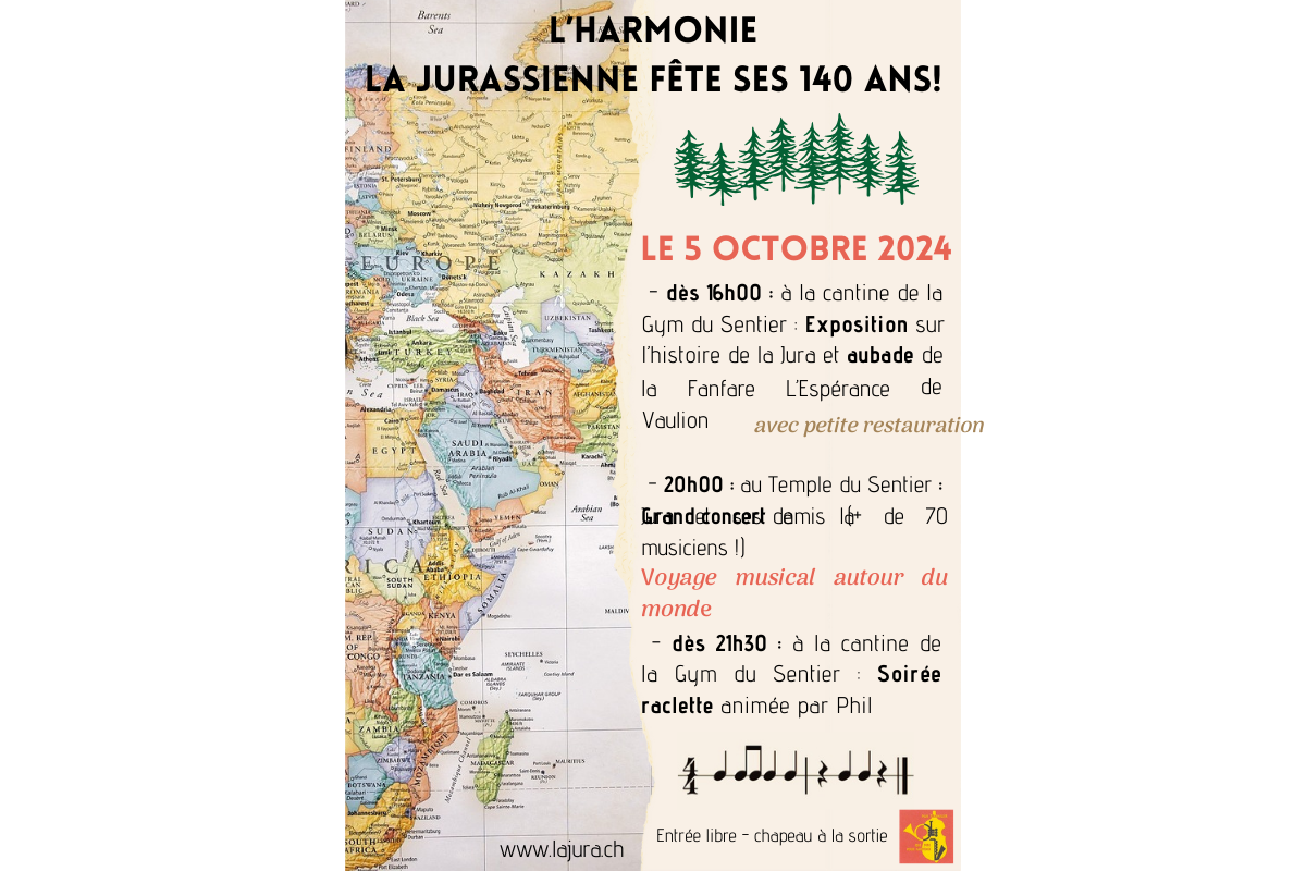 140 ans Harmonie La Jurassienne