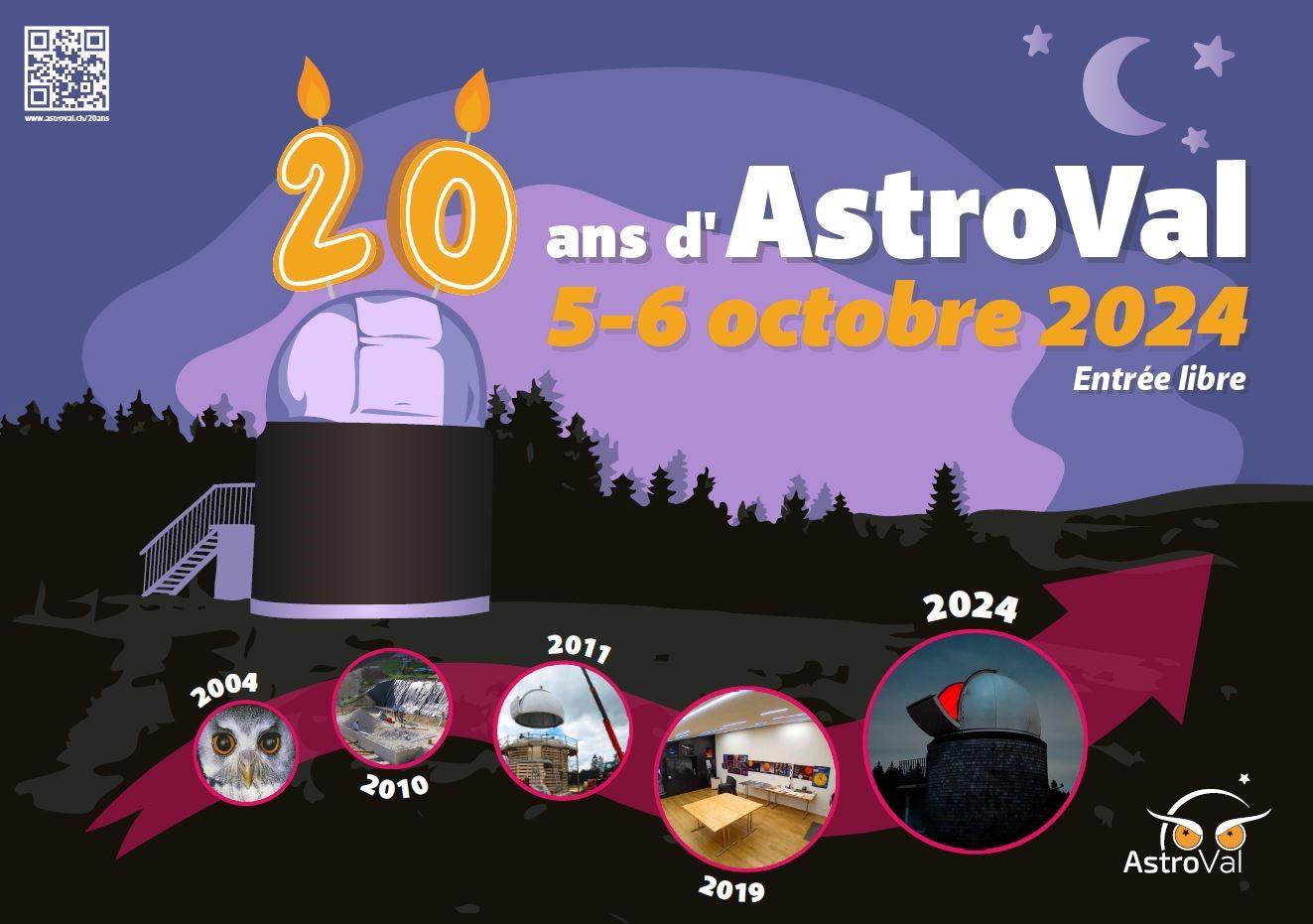 Affiche 20 ans AstroVal