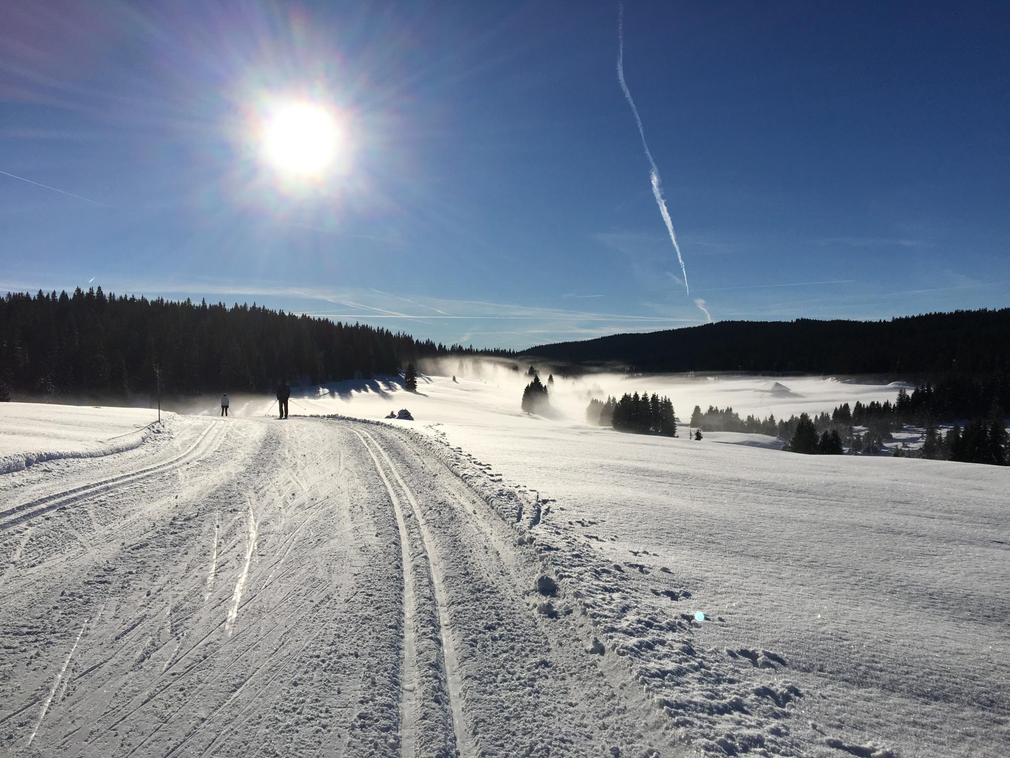 Ski de fond - Combe des Amburnex