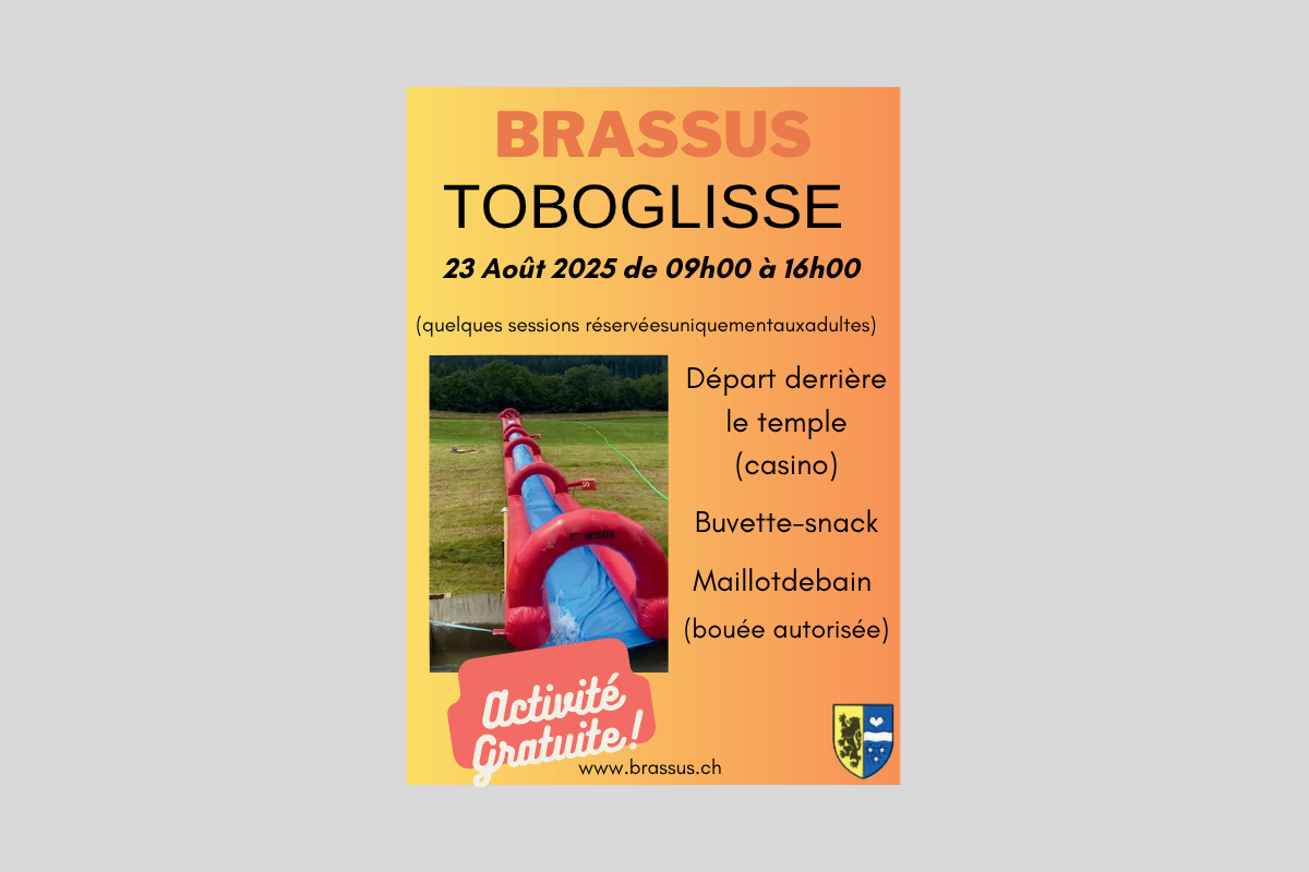 Affiche Toboglisse 2025