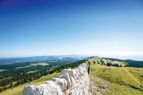 Mur en pierre sèche