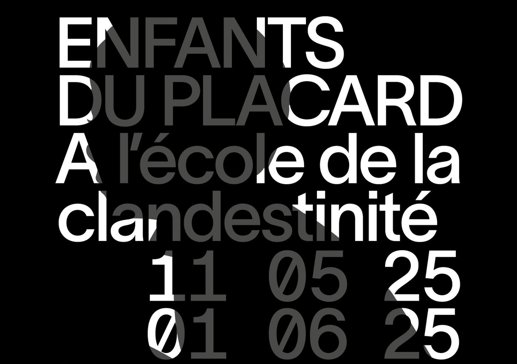 Les enfants du placard