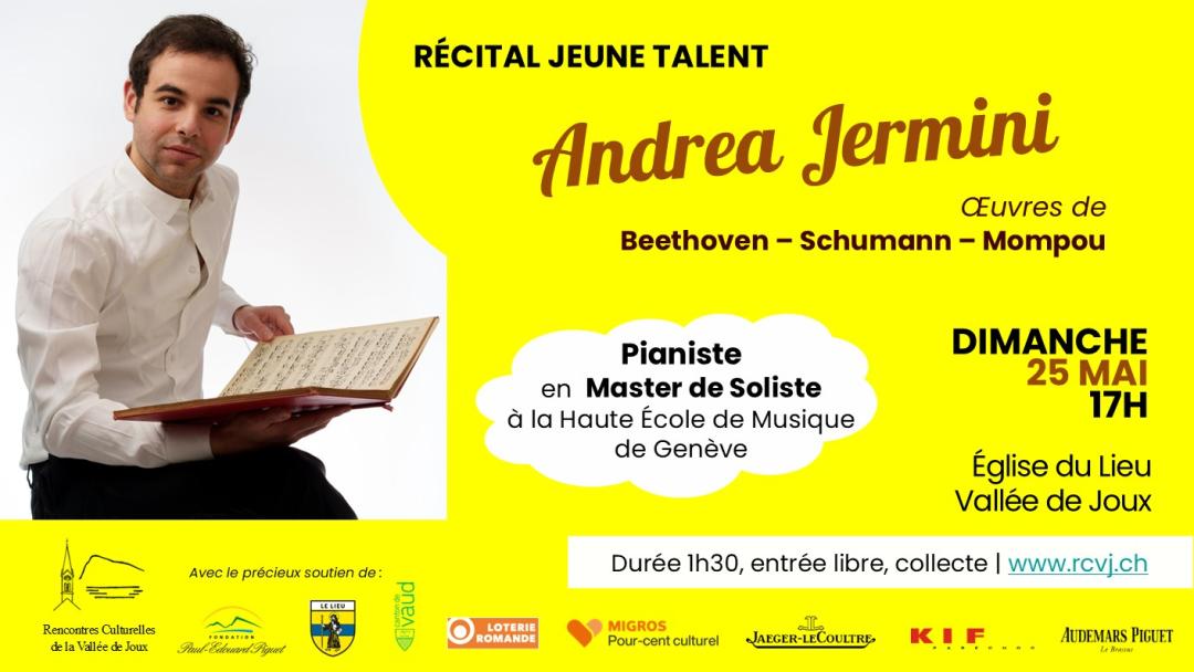 Visuel Récital de piano " Jeune talent " 2025