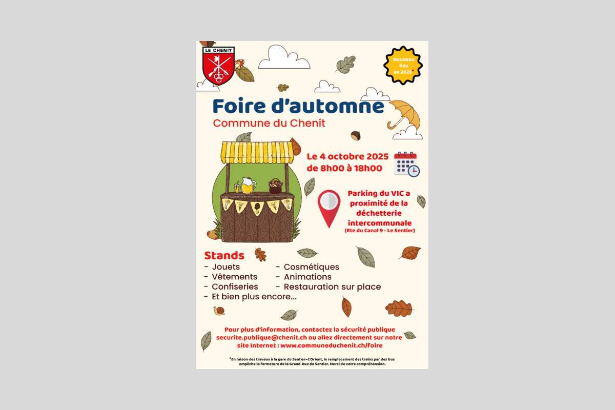 Foire d'automne 2025