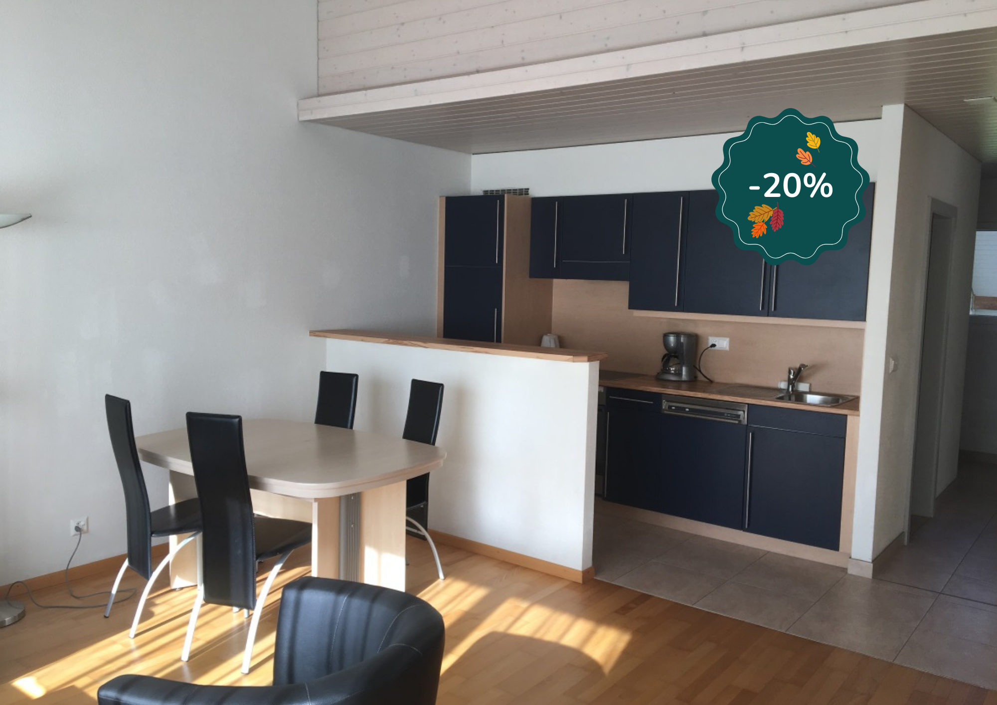 Offre appartement - Centre Sportif Vallée de Joux