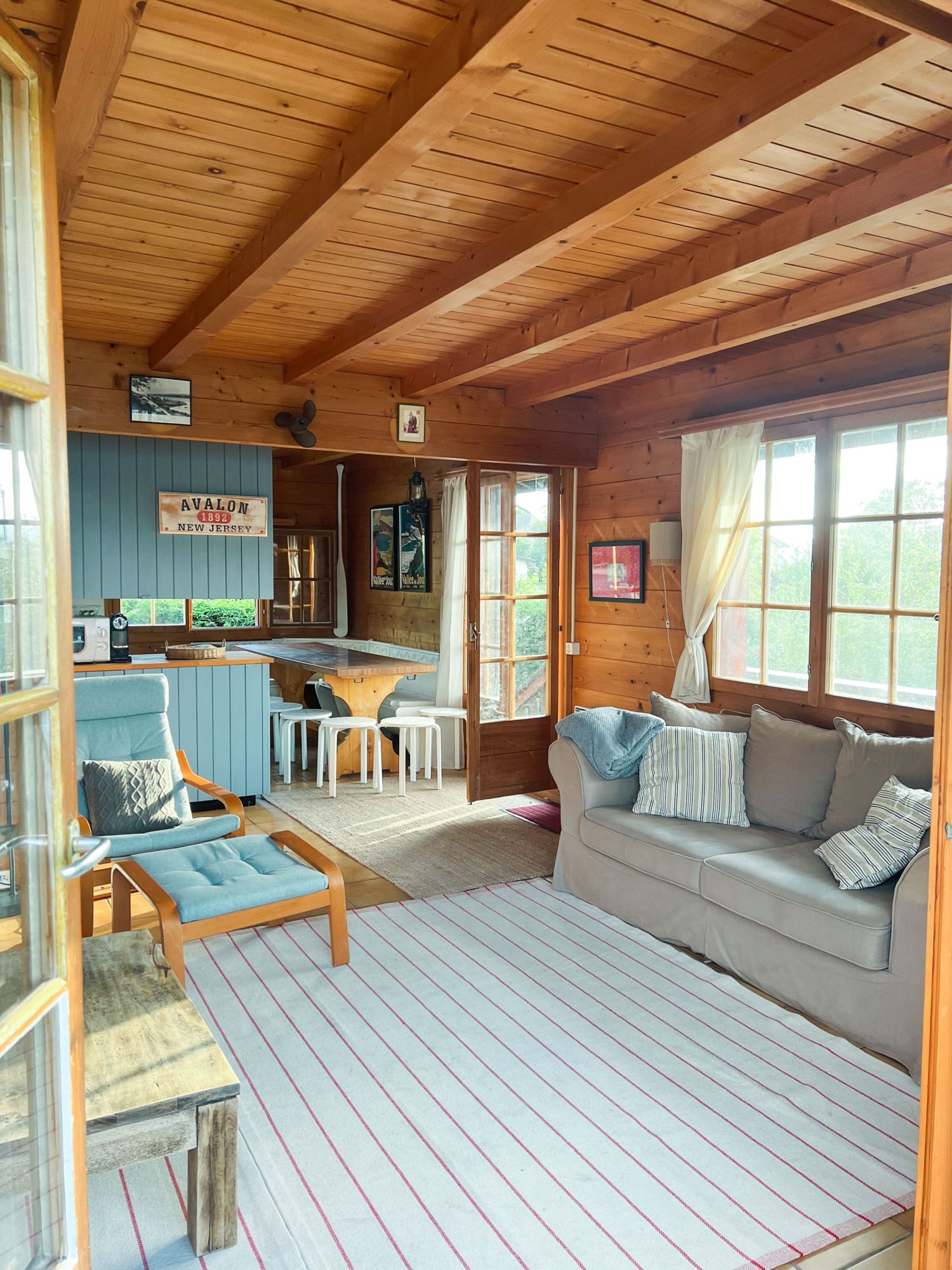 Bourdon 1er - Séjour et cuisine