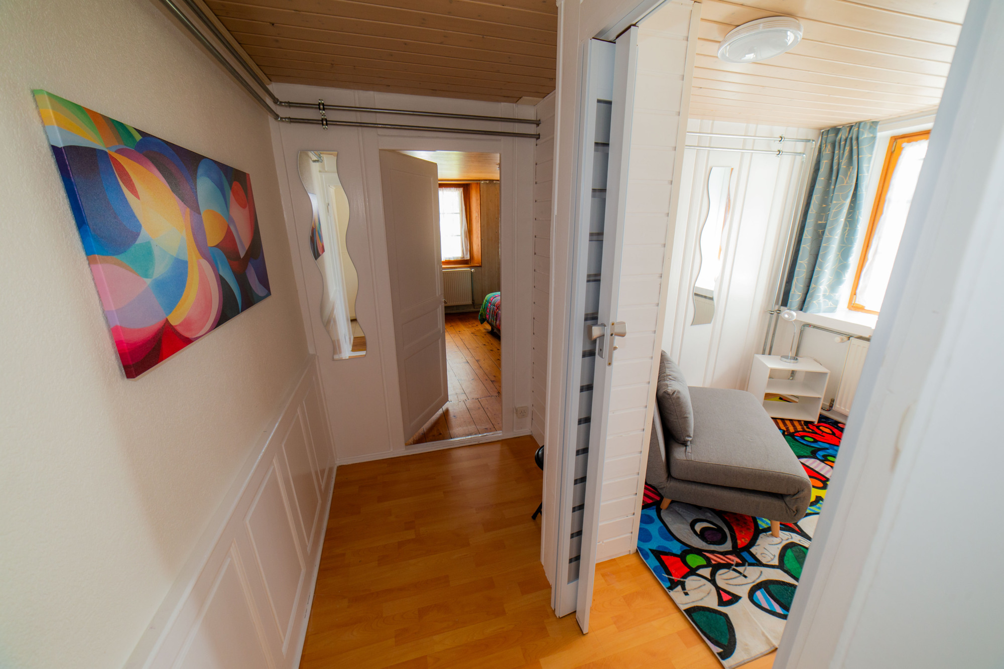 Le petit Charmant - corridor chambres