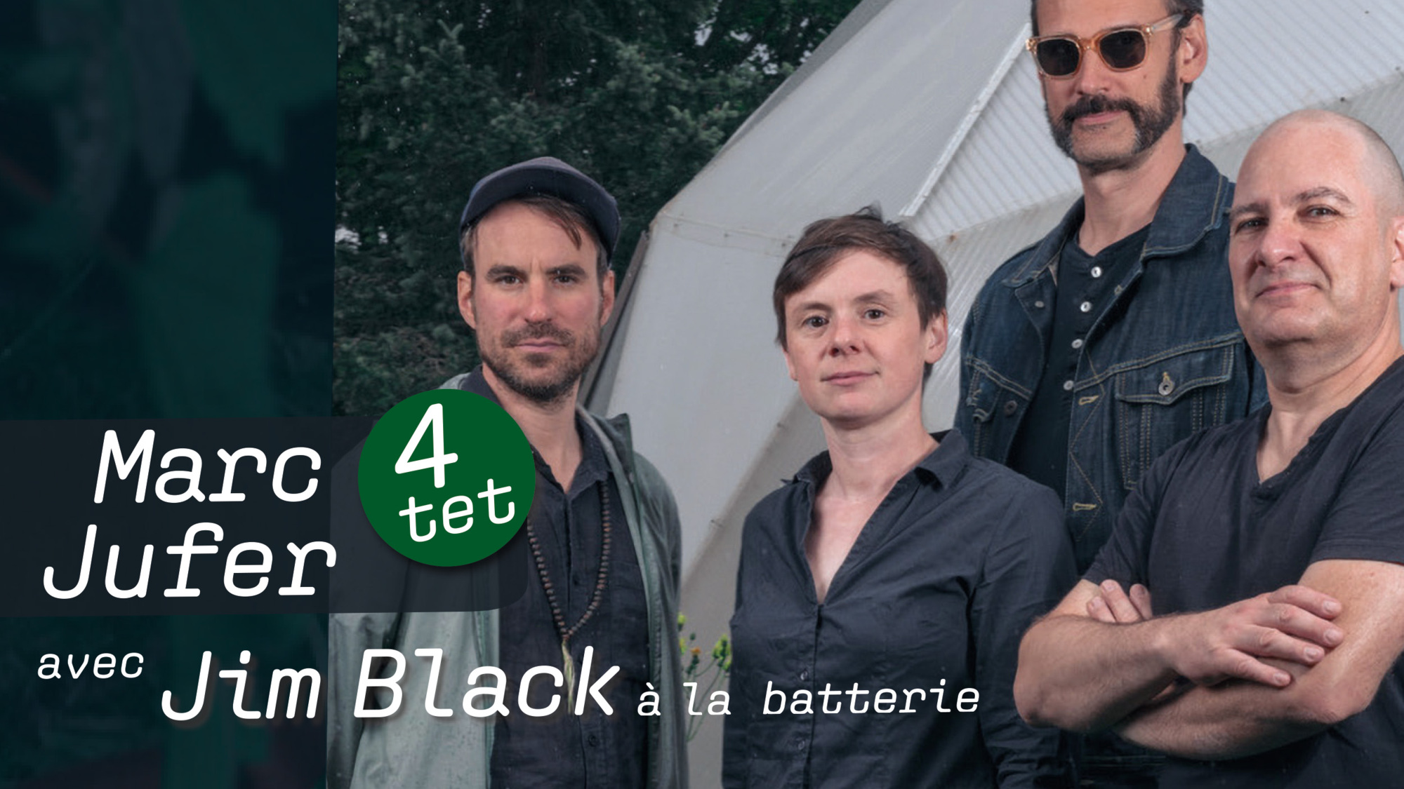 Marc Jufer 4tet avec Jim Black à la batterie