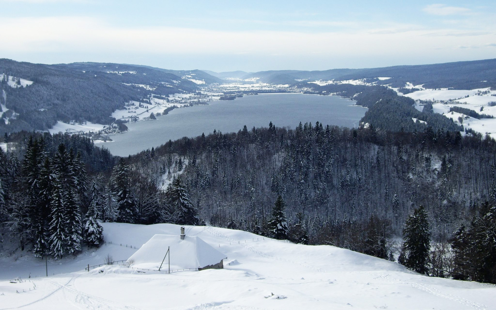 Randonnée gourmande en raquettes au pays du Vacherin Mont-d'or