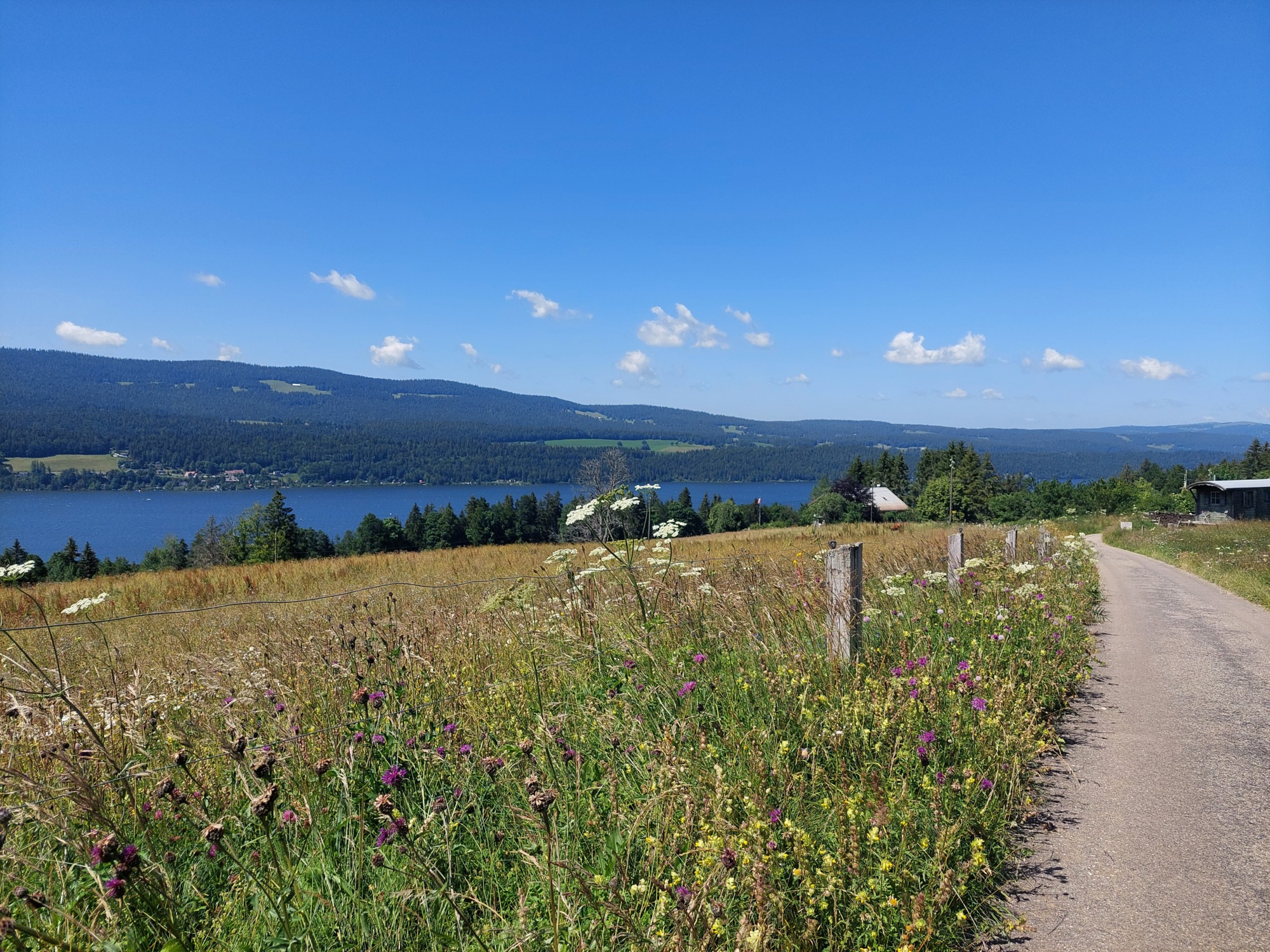 Vue au-dessus des Bioux