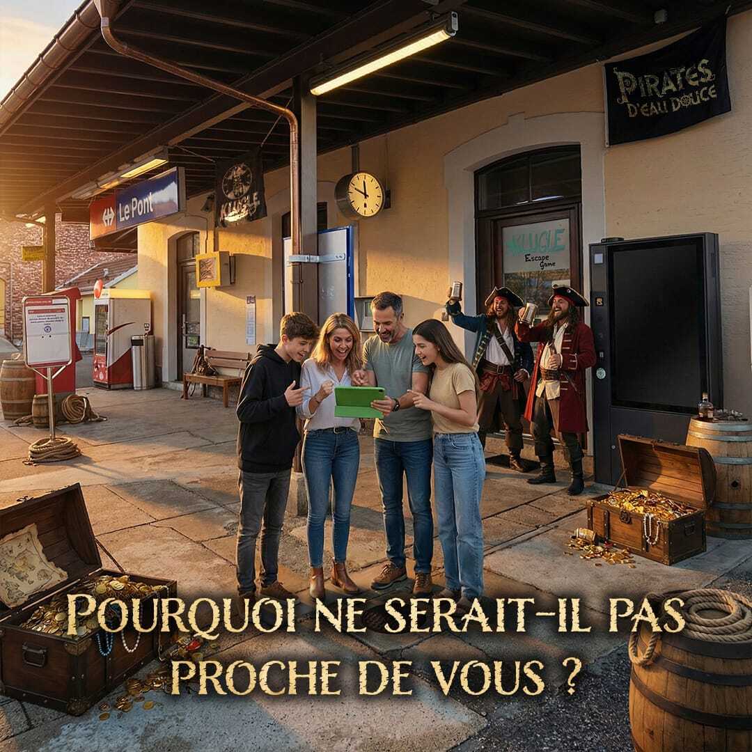 Klugle - Pirates d'eau douce