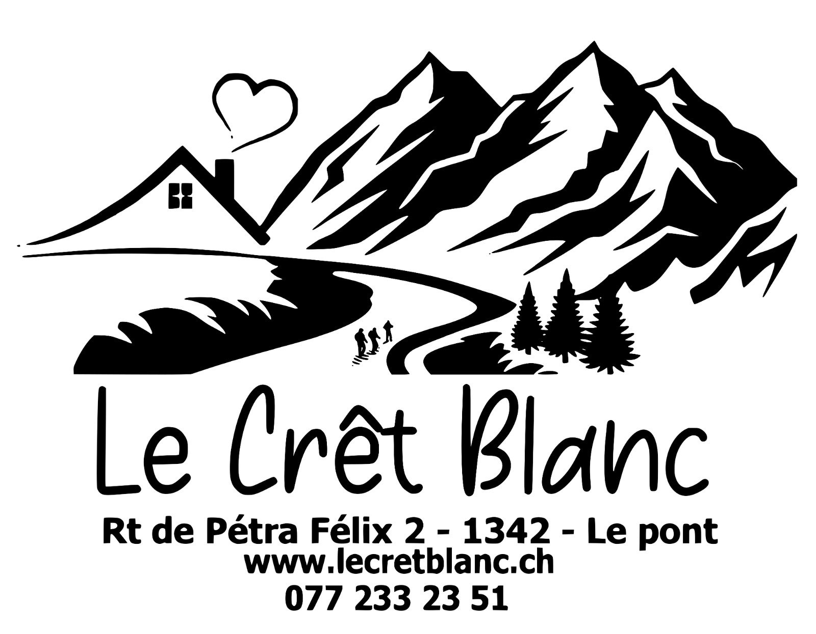 Logo du Crêt Blanc