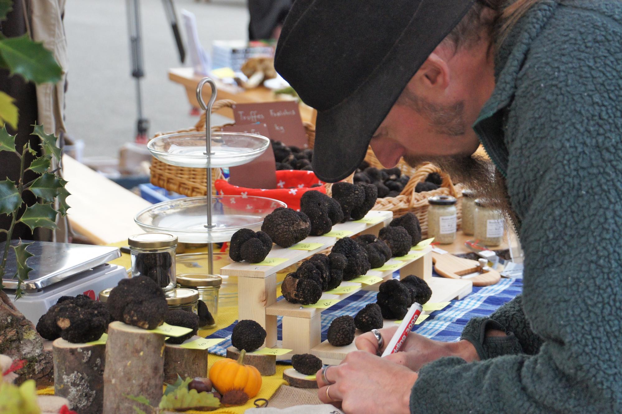 Truffle Market in Bonvillars