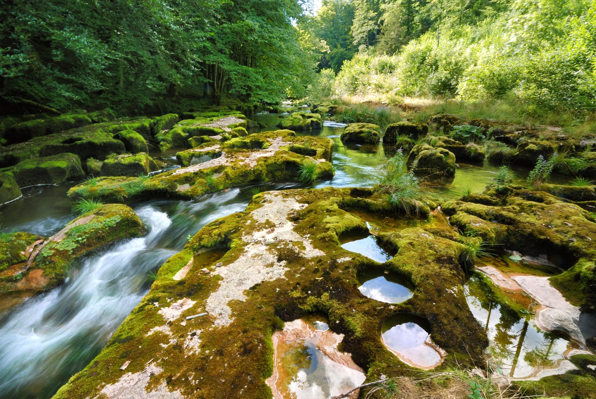 The Gorge of Orbe - Yverdon-les-Bains Region Jura Lac (Switzerland)