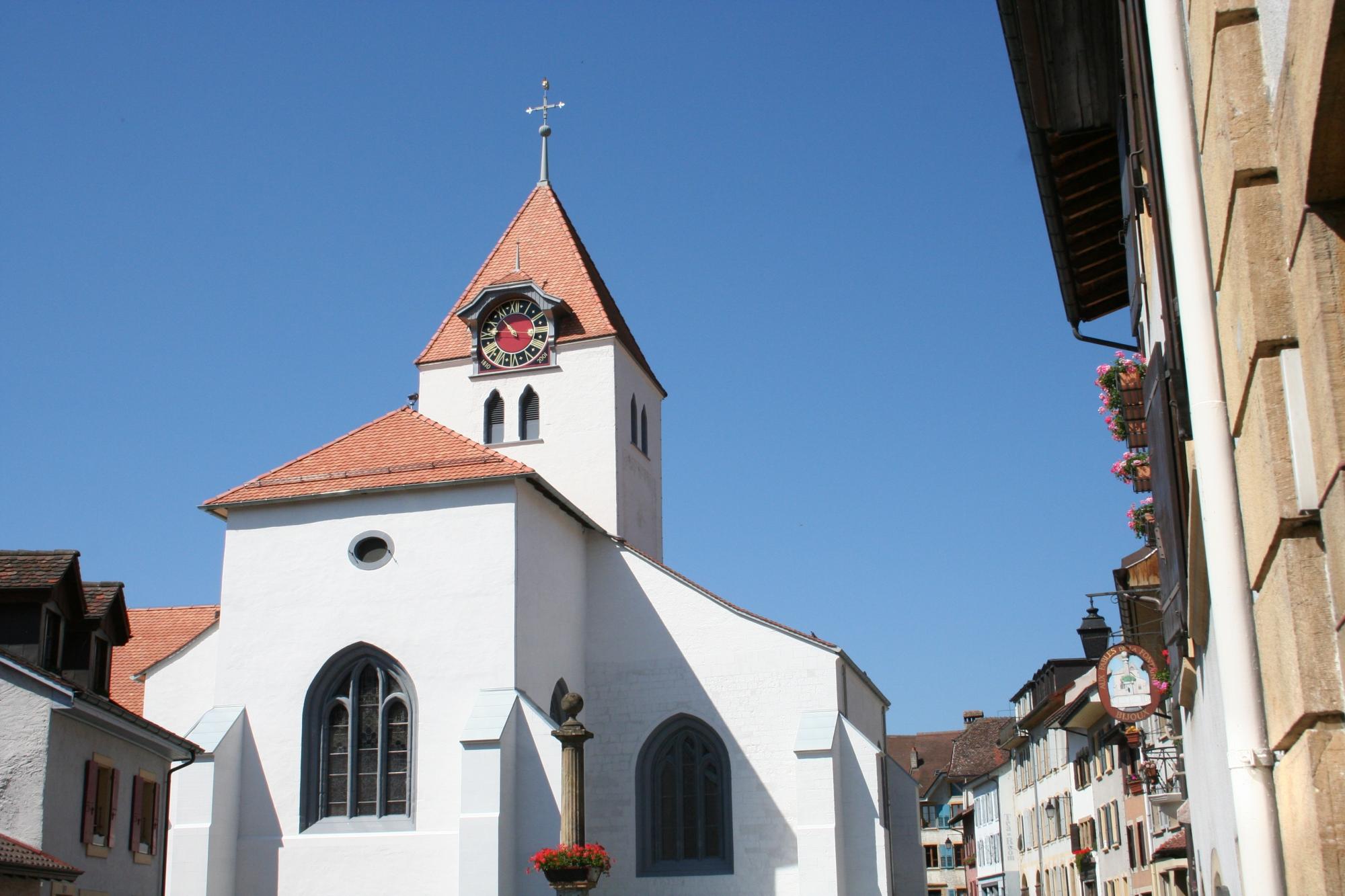 Mittelalterliche Kirche von Grandson