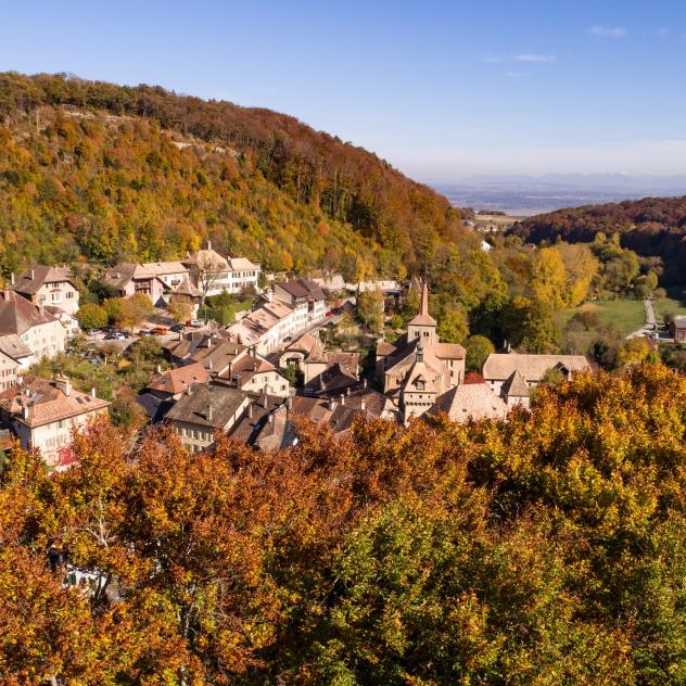 Romainmôtier, member of “The Most Beautiful Villages in Switzerland”
