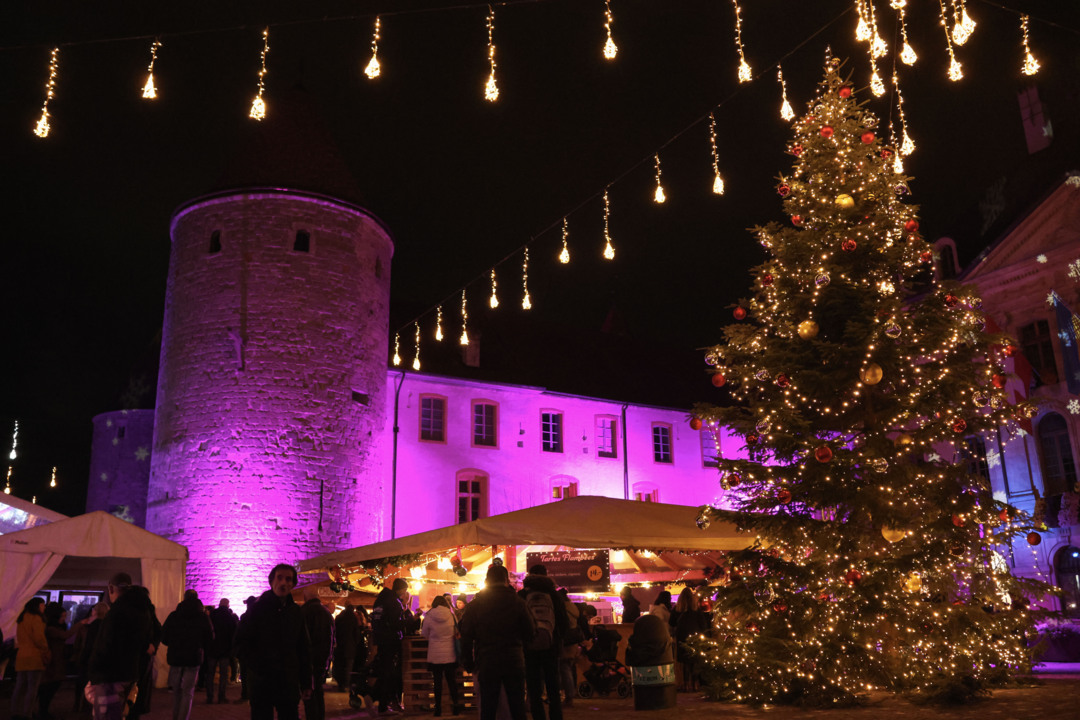 Marché de Noël d'Yverdon-les-Bains