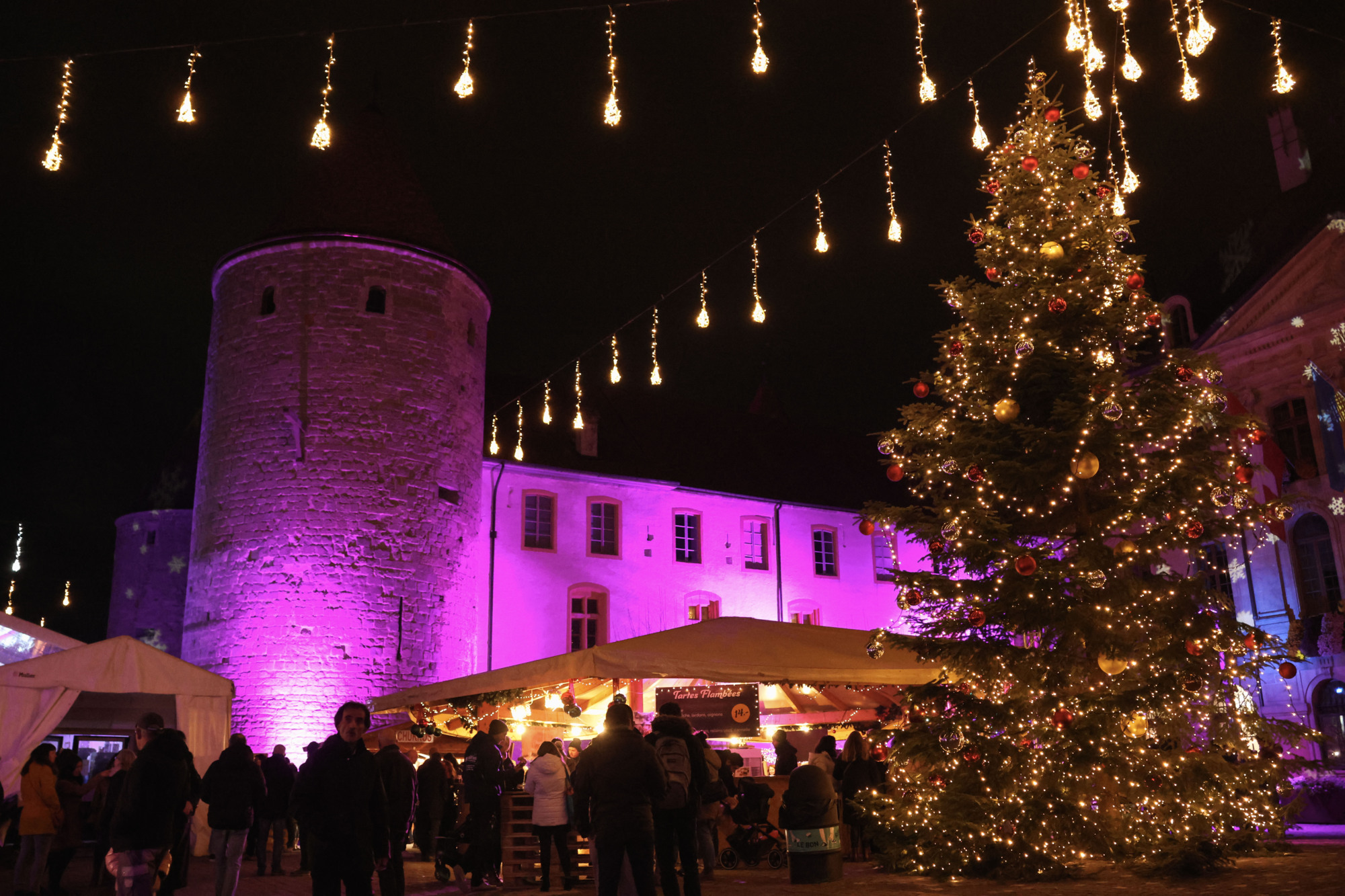 Marché de Noël d'Yverdon-les-Bains