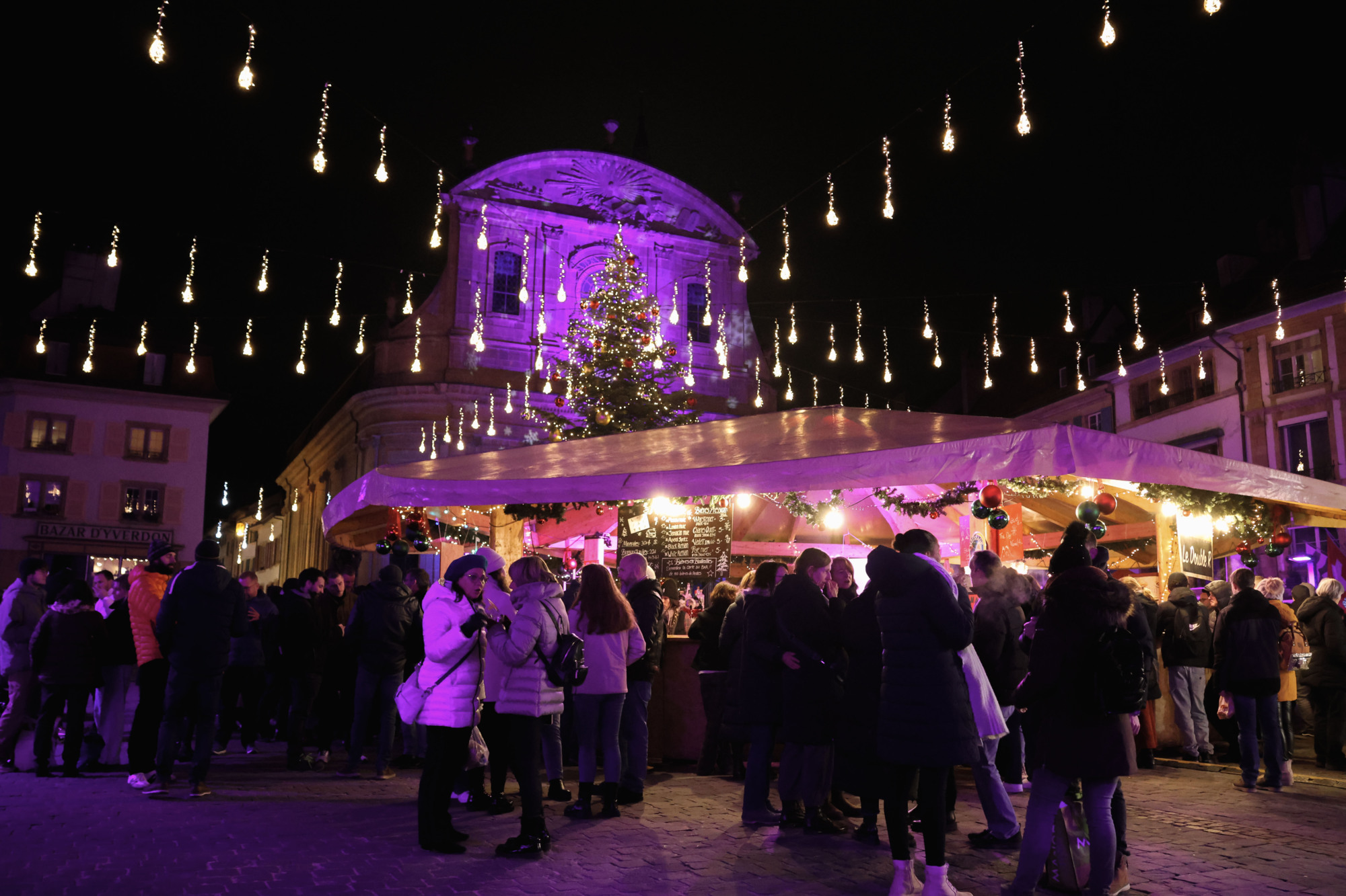Marché de Noël d'Yverdon-les-Bains