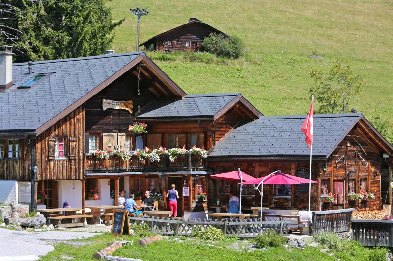 Restaurant Prafandaz - Summer - Leysin