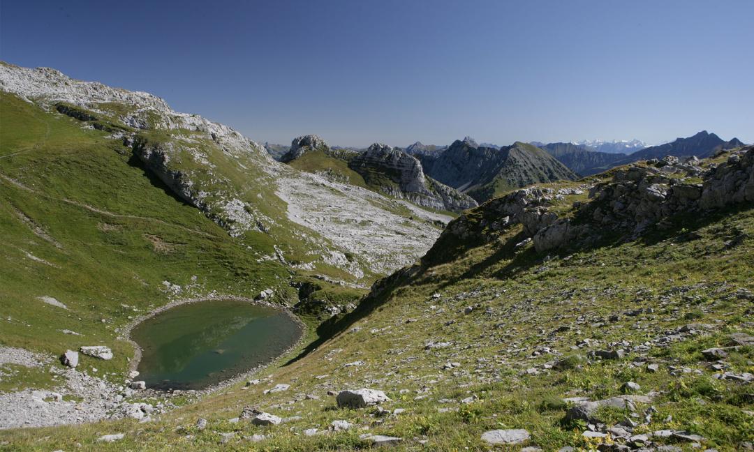 Lac Segray - summer - Leysin