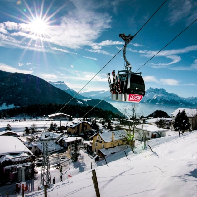 Gondelbahn Leysin - Berneuse