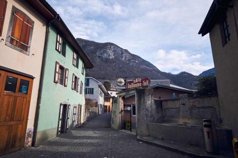 Old town - winter - Aigle