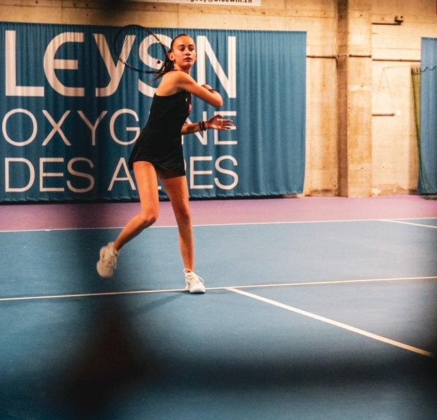 Tennishalle in Leysin