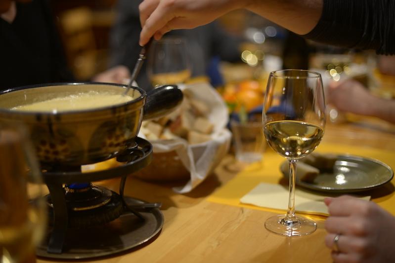 Cheese fondue