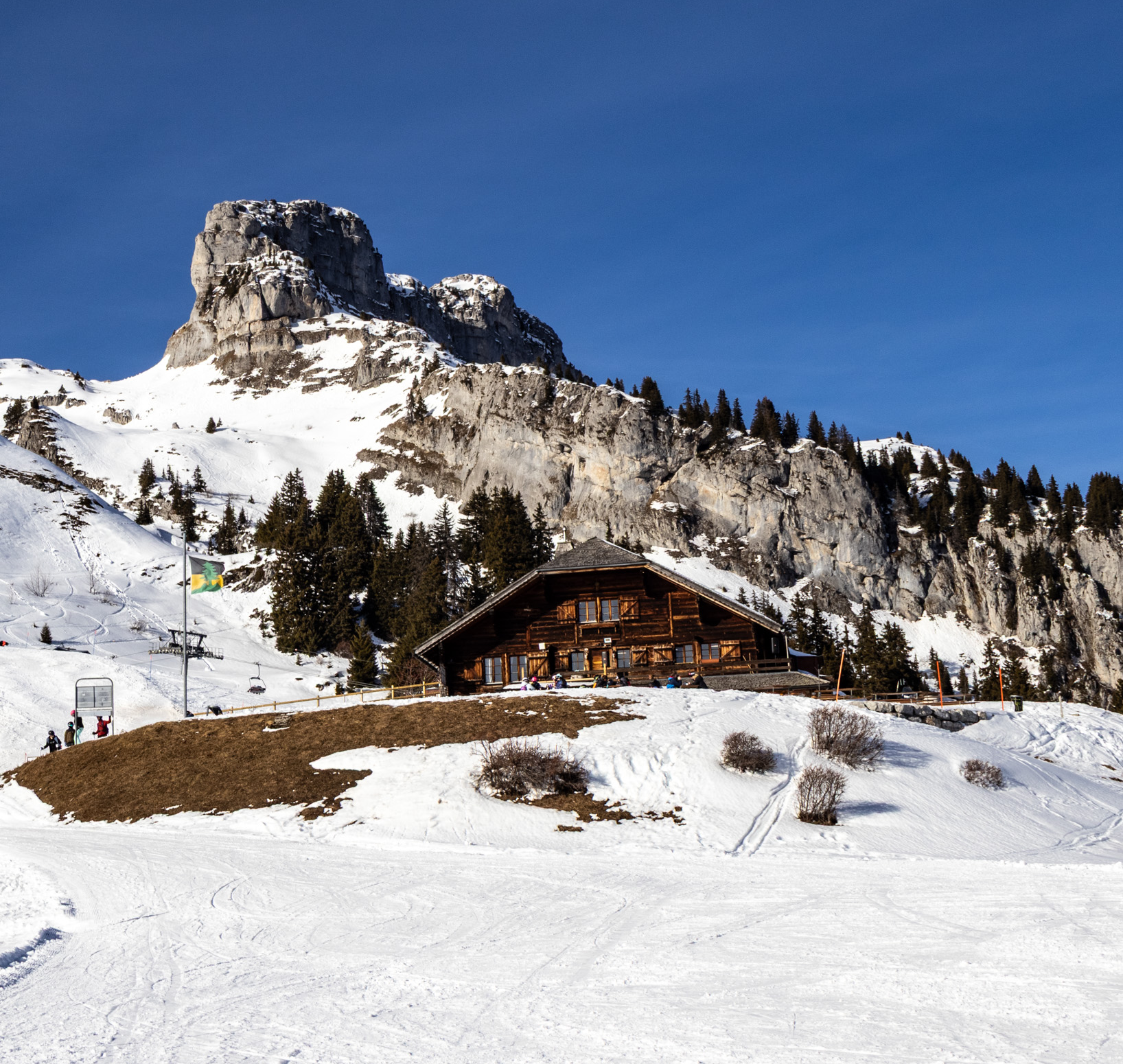 Les restaurants et buvettes d'altitude à Leysin