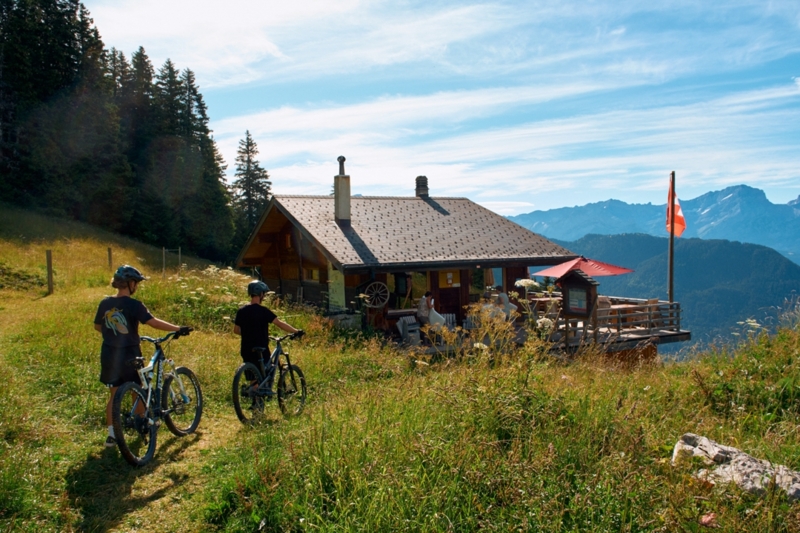 Refuge Solacyre - été - Leysin