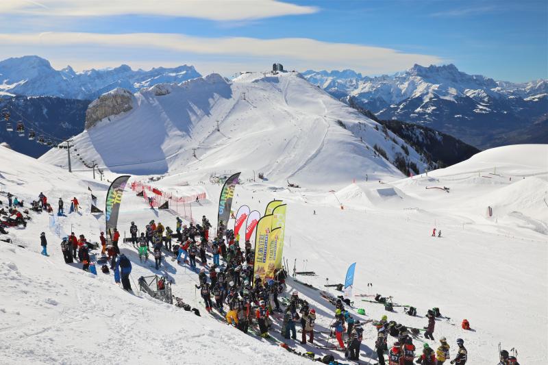 Giant X Tour - hiver - Leysin