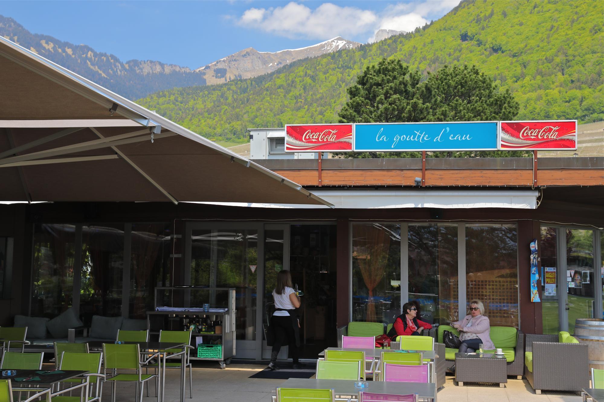 Restaurant de la piscine - summer - Aigle