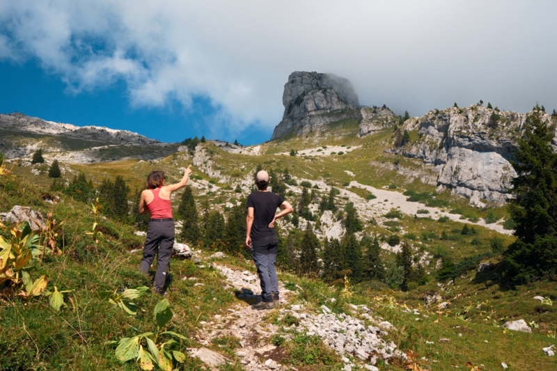 Tour de Famelon - summer - Leysin