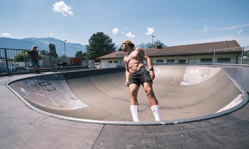 Skatepark - summer - Aigle