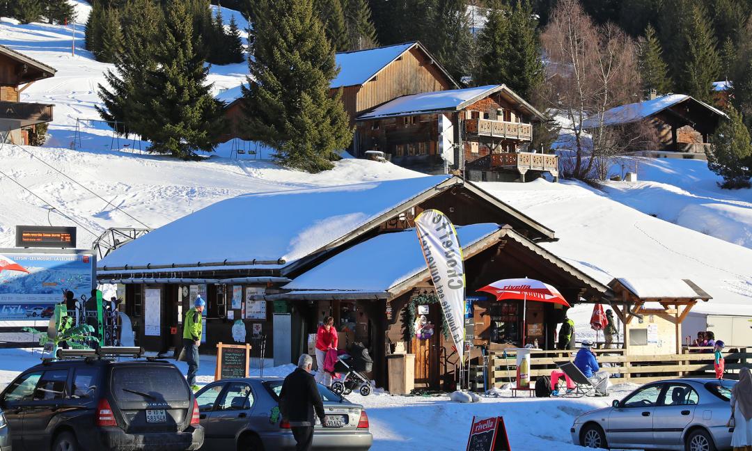 Buvette La Chouette - hiver - Les Mosses
