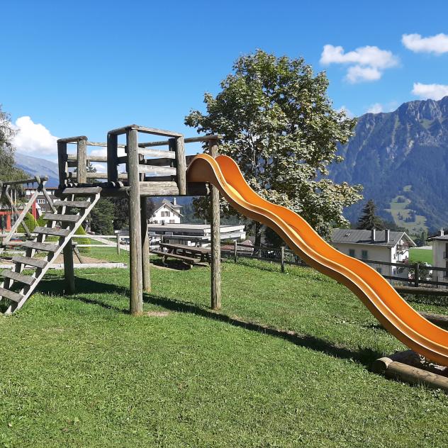 Playground and picnic area