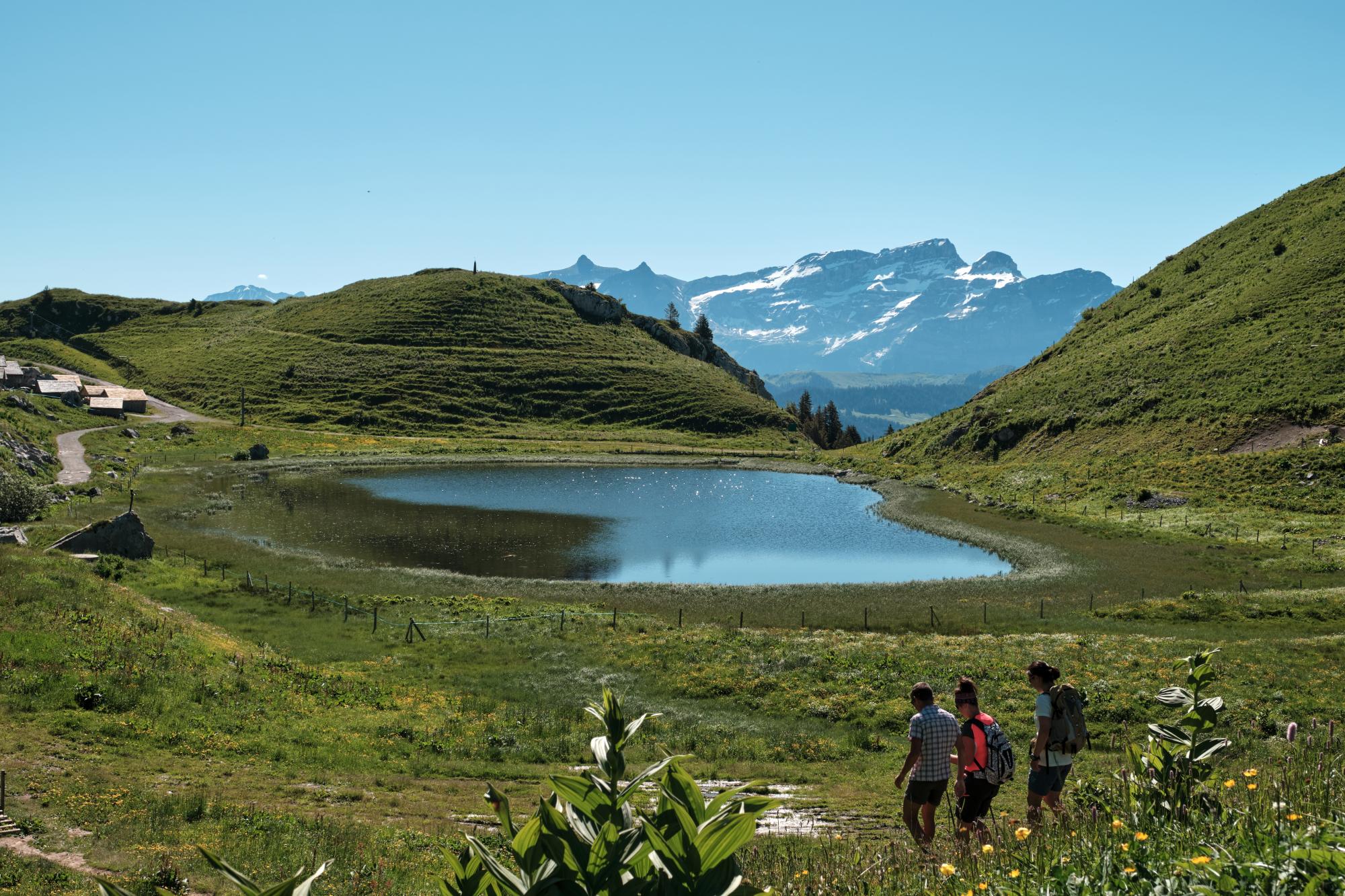 Lac d’Aï Aigle, Leysin, Les Mosses