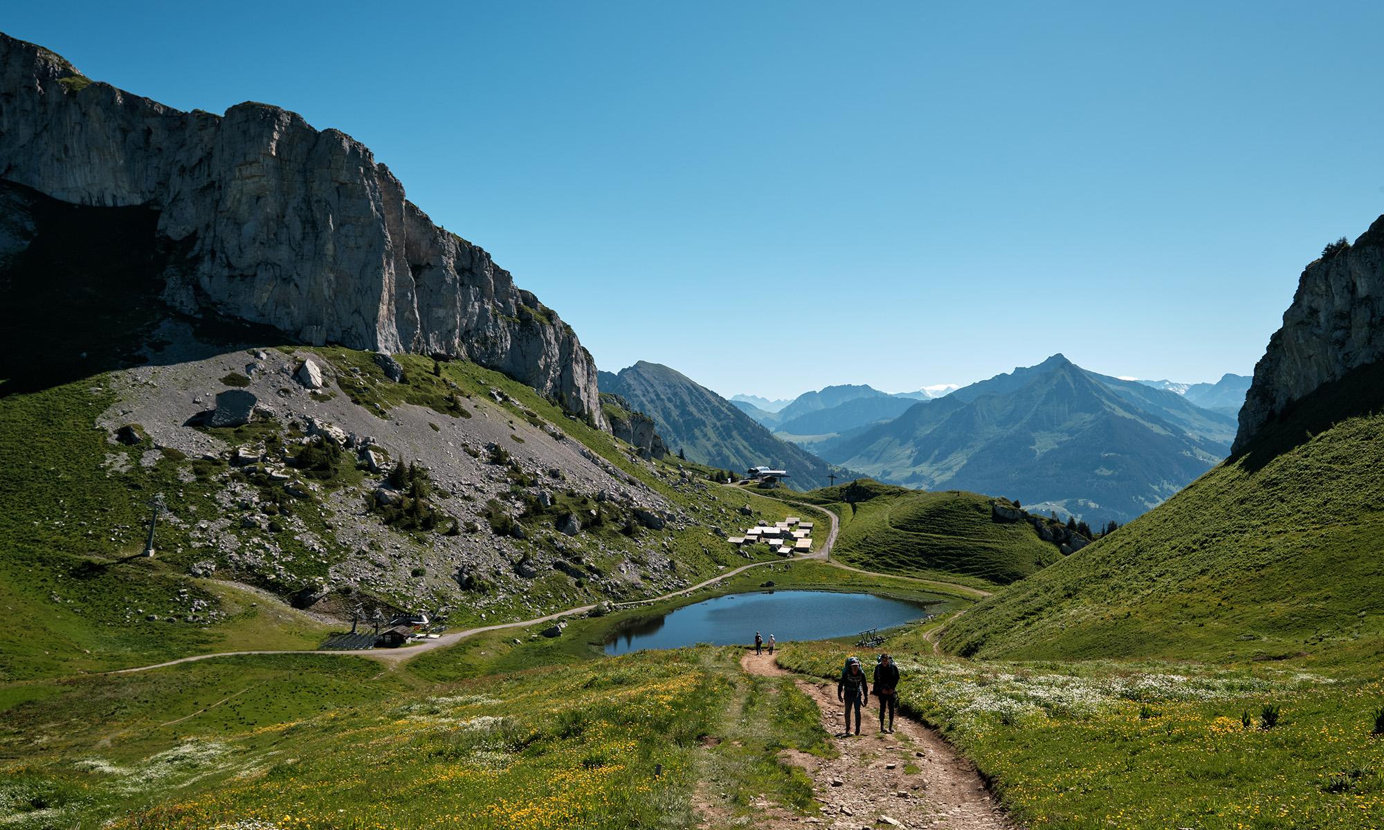 Lac d'Aï - été - Leysin