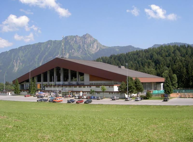 Ice rink - summer - Leysin