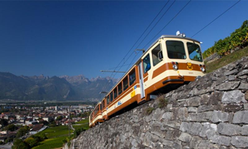 Train AL - summer - Aigle-Leysin