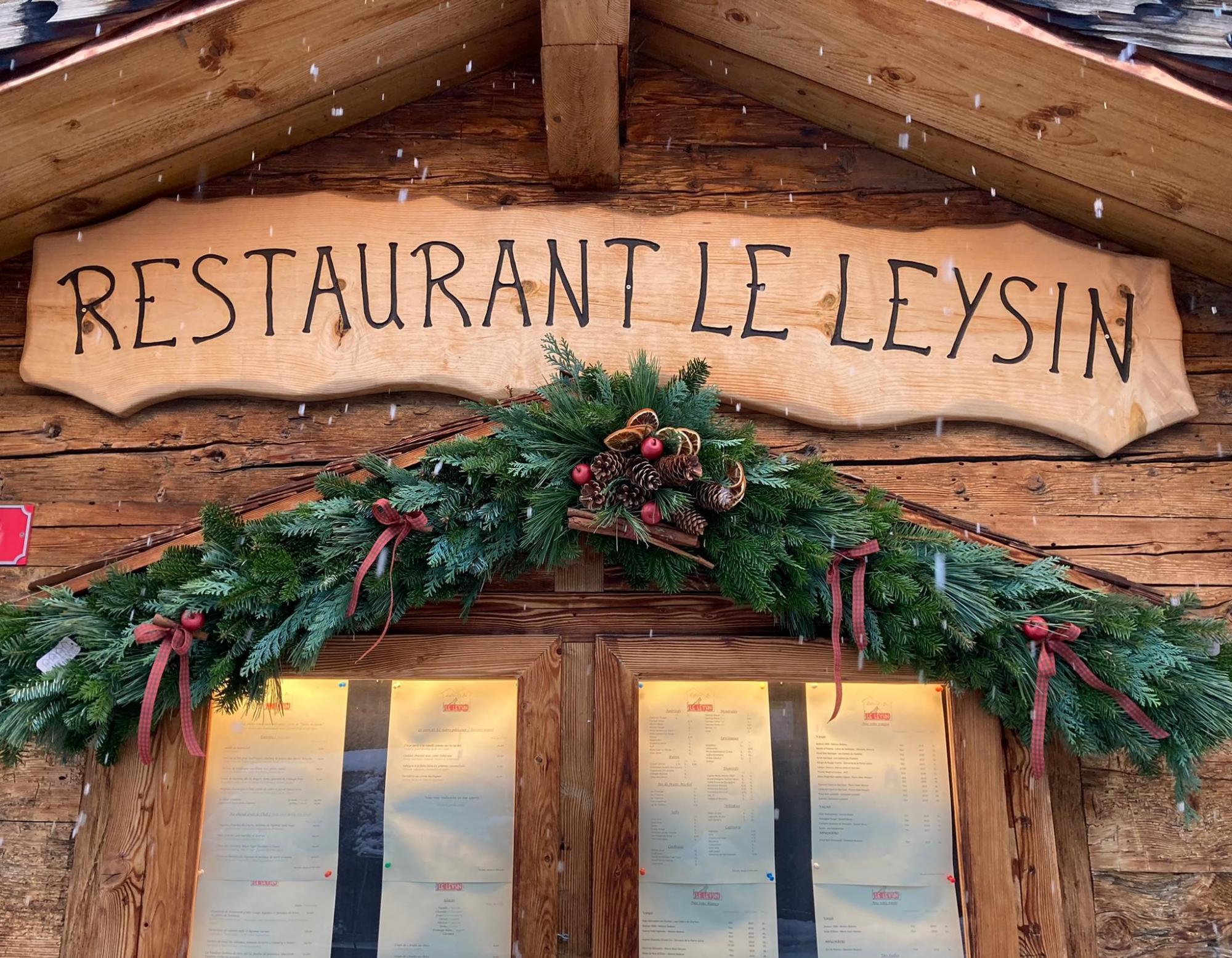 Restaurant le Leysin - hiver - Leysin